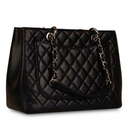 Chanel Timeless Caviar Black Tote Bag Style 21