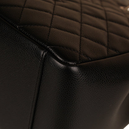 Chanel Timeless Caviar Black Tote Bag Style 21