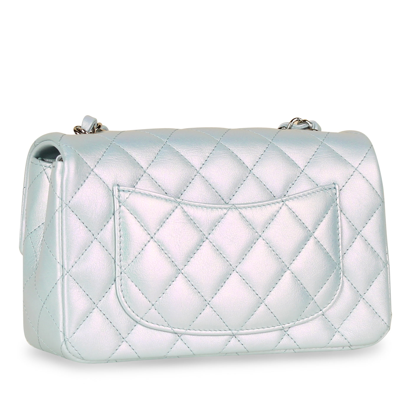 Chanel Classic Flap Lambskin Black Shoulder Bag Style 175