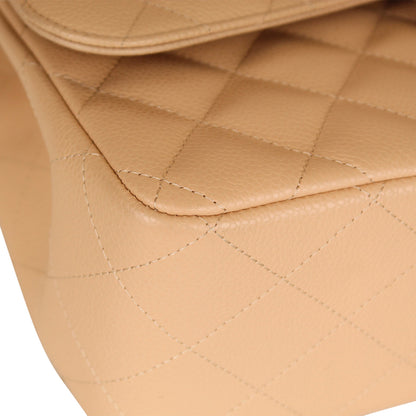 Chanel Classic Flap Caviar Gold Shoulder Bag Style 9