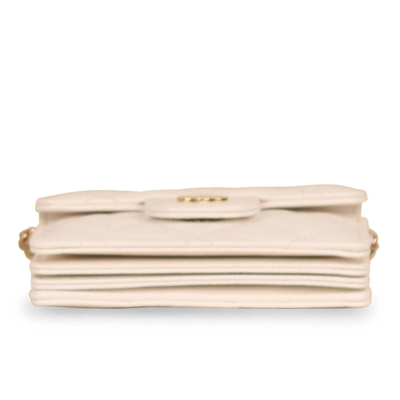 Chanel Classic Flap Card Holder With Chain