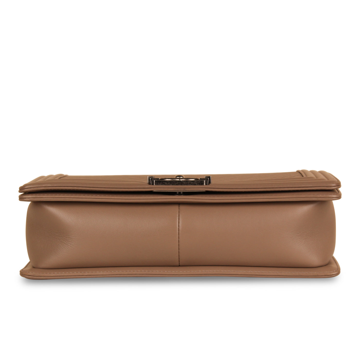 Chanel Boy Bag Calfskin Burgundy Shoulder Bag