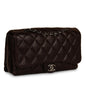 Chanel Classic Flap Lambskin Brown Shoulder Bag Style 9