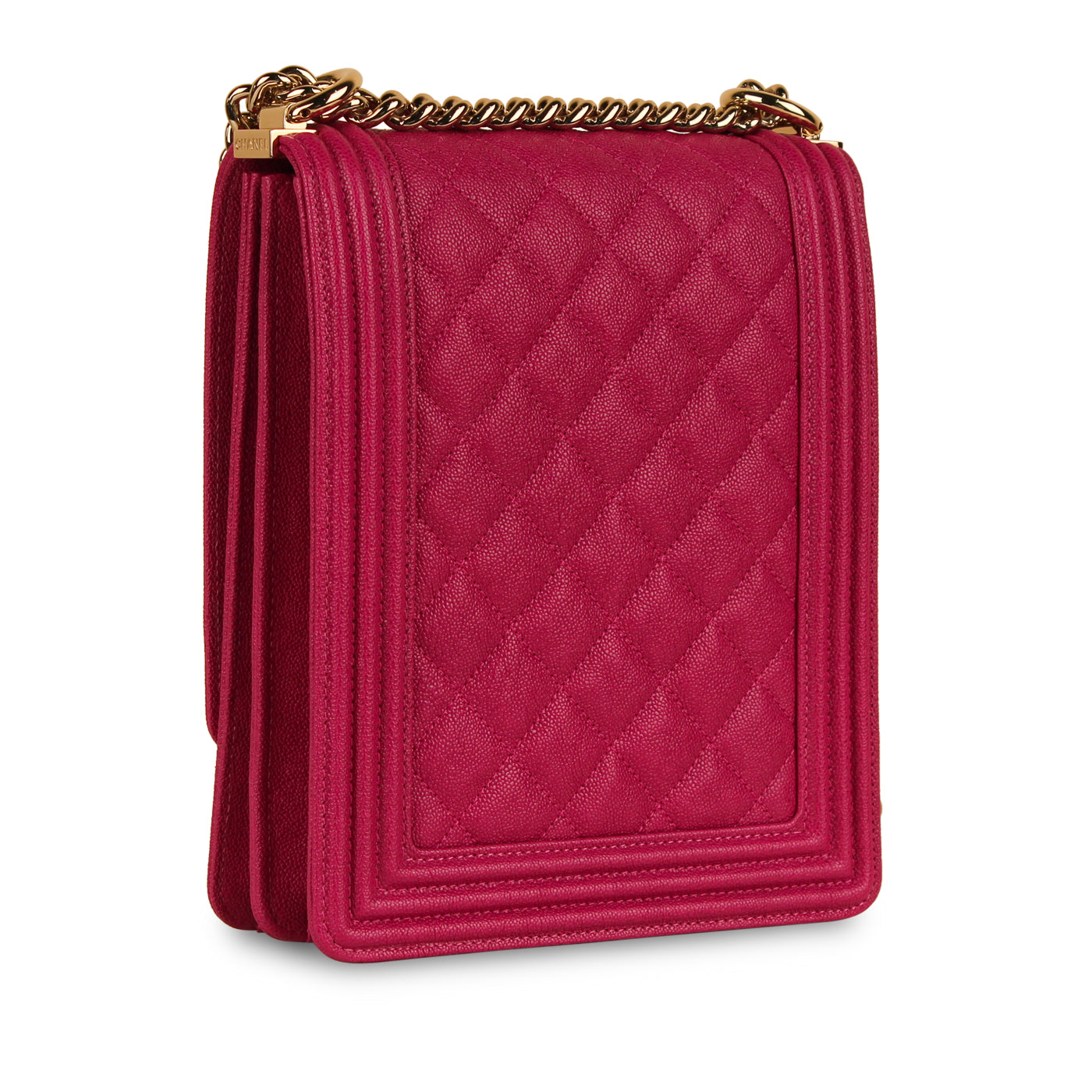 Chanel Boy Bag Caviar Gold Shoulder Bag Style 8