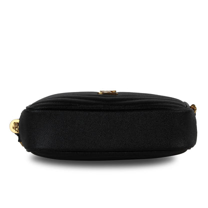 Saint Laurent Lou Black Crossbody Style 19