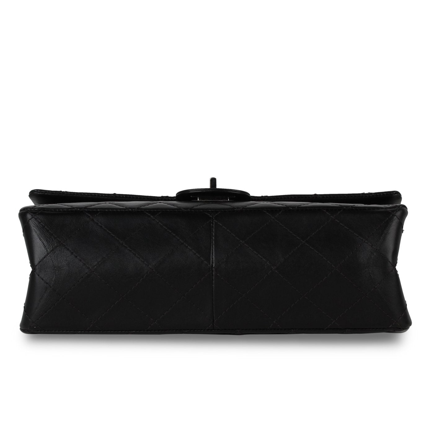 Chanel Classic Flap Calfskin Black Shoulder Bag Style 5