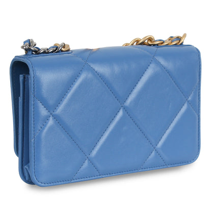 Chanel Wallet On Chain Lambskin Gold Crossbody Lambskin