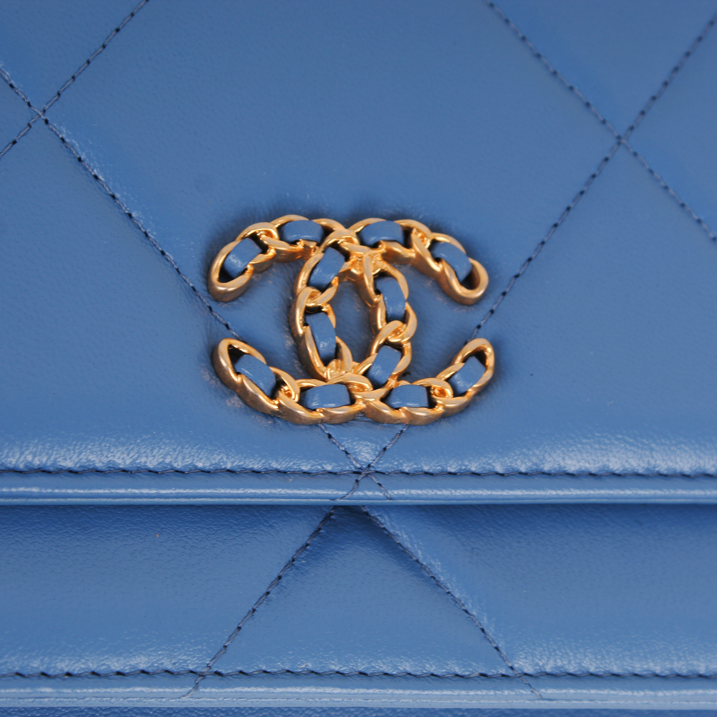 Chanel Wallet On Chain Lambskin Gold Crossbody Lambskin