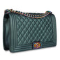 Chanel Boy Bag Caviar Black Shoulder Bag Style 5