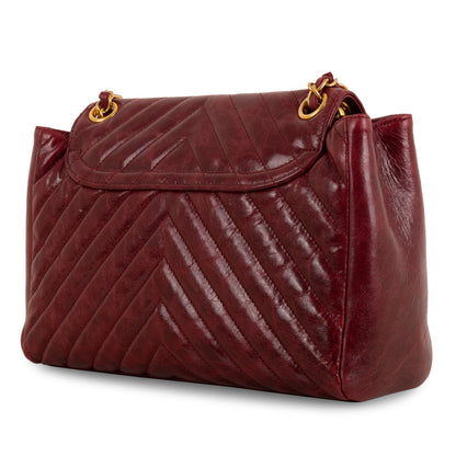 Chanel Classic Flap Calfskin Gold Crossbody