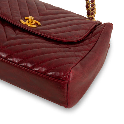 Chanel Classic Flap Calfskin Gold Crossbody