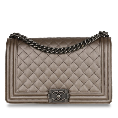 Chanel Boy Bag Caviar Shoulder Bag