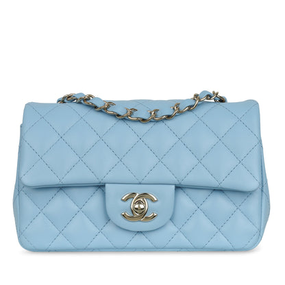 Chanel Classic Flap Lambskin Gold Shoulder Bag Style 81