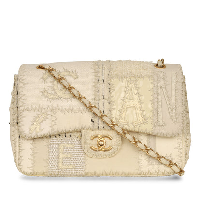 Chanel Classic Flap Patent Leather Gold Shoulder Bag Patent Leather