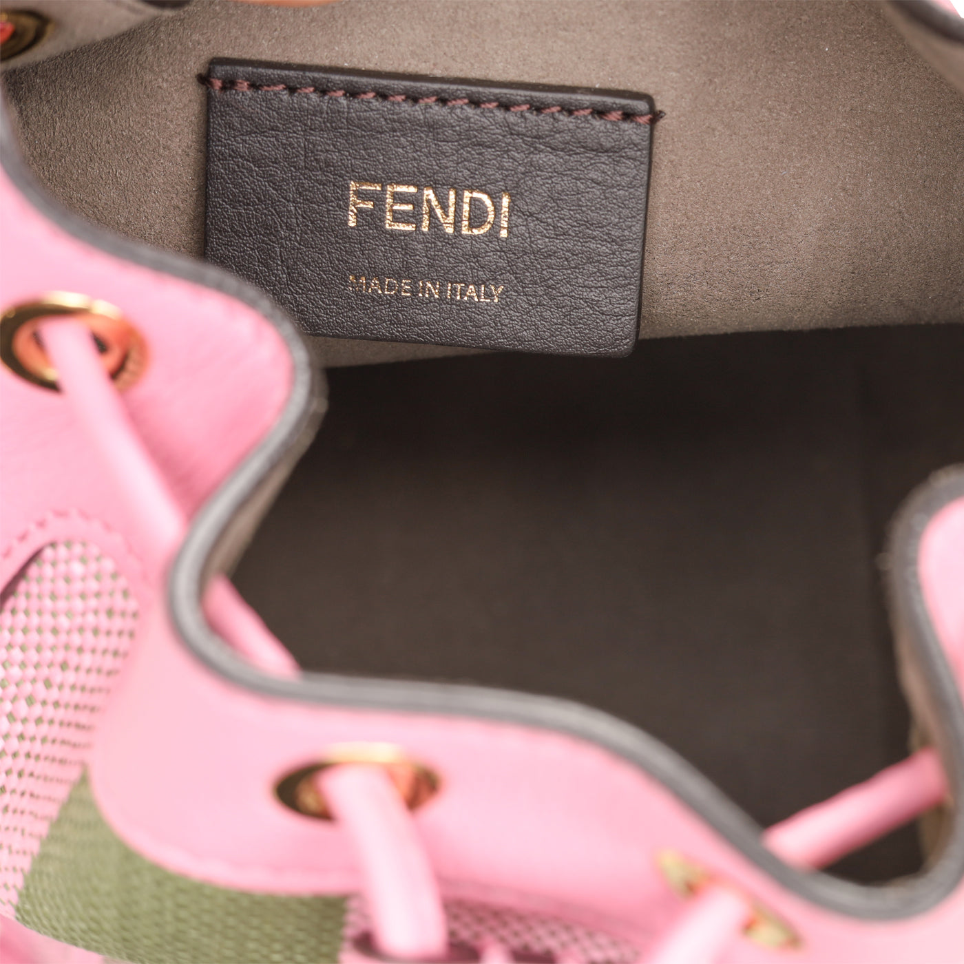 Fendi Mon Tresor Leather Red Handbag Style 5