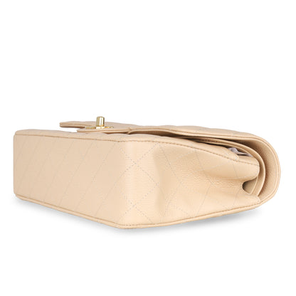 Chanel Classic Flap Caviar Gold Shoulder Bag Style 26