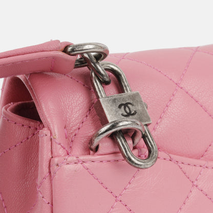 Chanel Calfskin Black Shoulder Bag
