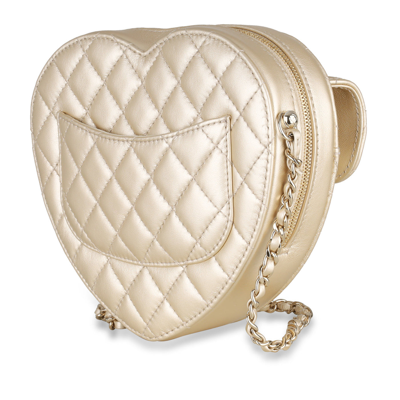 Chanel Luxury Lambskin Gold Handbag Style 9