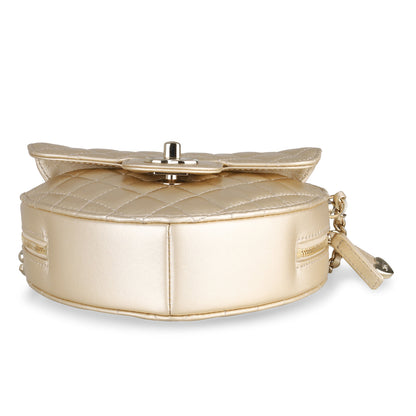 Chanel Luxury Lambskin Gold Handbag Style 9