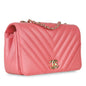 Chanel Classic Flap Calfskin Gold Shoulder Bag Style 6