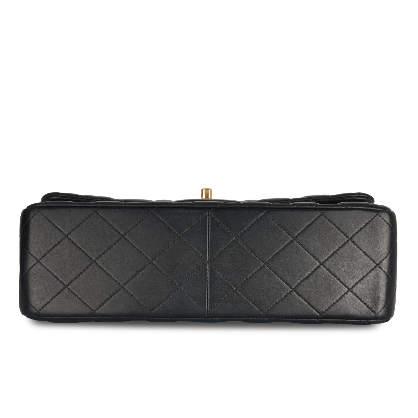 Chanel Classic Flap Lambskin Black Shoulder Bag Style 44