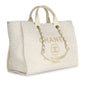 Chanel Cambon Leather Gold Tote Bag Leather