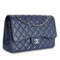 Chanel Jumbo Classic Flap Bag - Navy