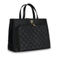 Chanel Business Affinity Caviar Black Tote Bag