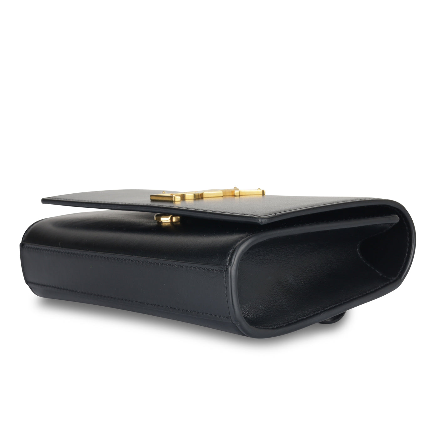 Saint Laurent Kate Calfskin Black Shoulder Bag