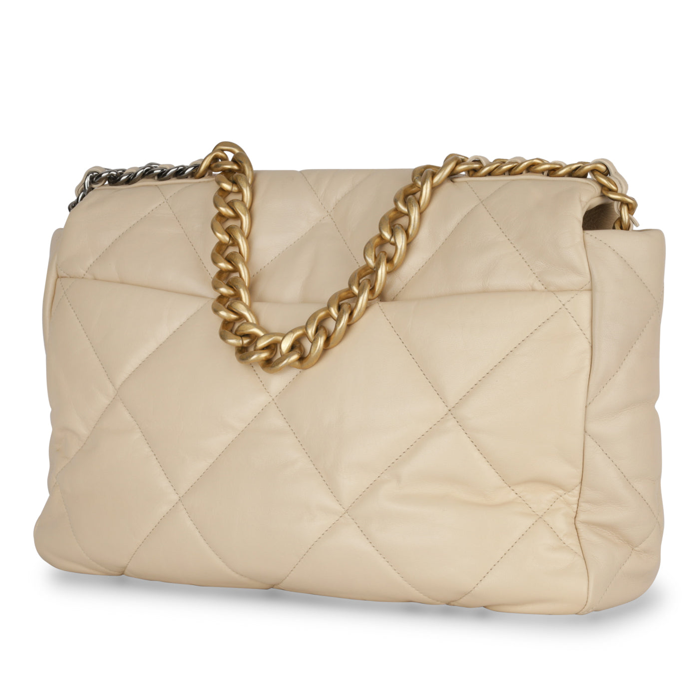 Chanel Chanel 19 Lambskin Gold Shoulder Bag Style 16