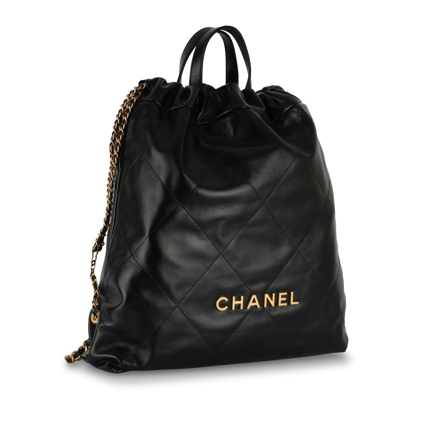 Chanel Chanel 22 Calfskin Black Shoulder Bag Style 6