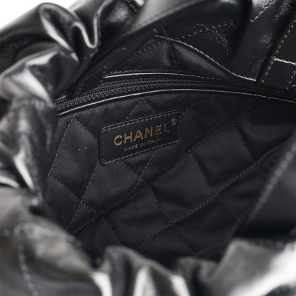 Chanel Chanel 22 Calfskin Black Shoulder Bag Style 6
