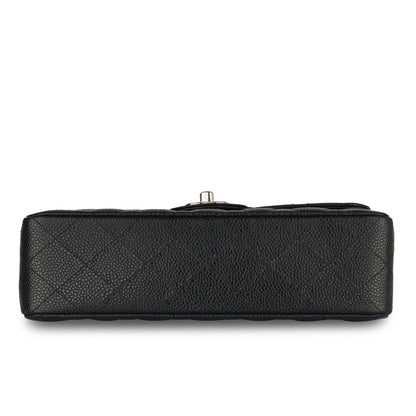 Chanel Classic Flap Caviar Black Shoulder Bag Style 121
