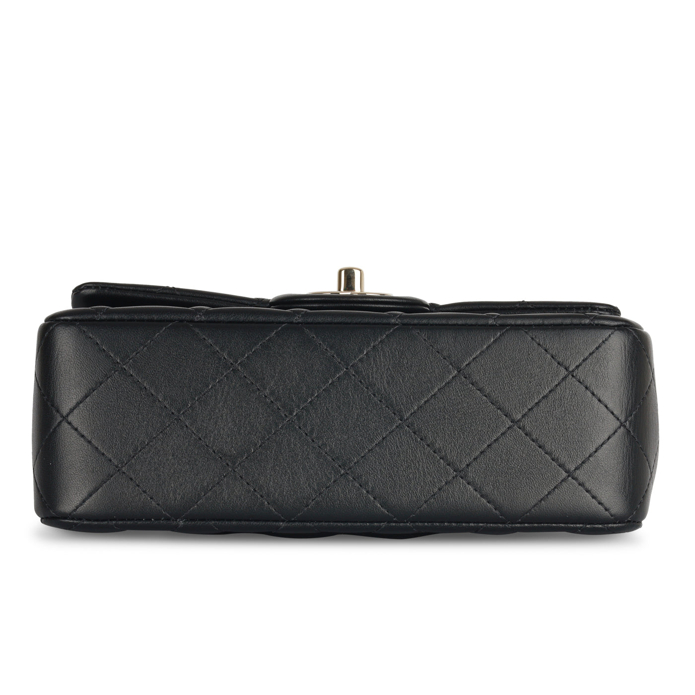 Chanel Classic Flap Lambskin Black Shoulder Bag Style 167