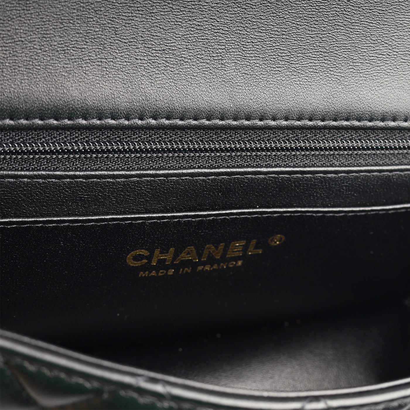 Chanel Classic Flap Lambskin Black Shoulder Bag Style 167