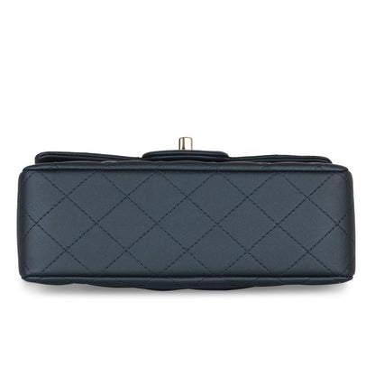 Chanel Classic Flap Lambskin Gold Shoulder Bag Style 73