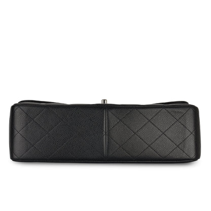 Chanel Classic Flap Lambskin Black Shoulder Bag Style 42