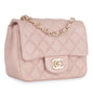 Chanel Classic Flap Lambskin Gold Shoulder Bag Style 90