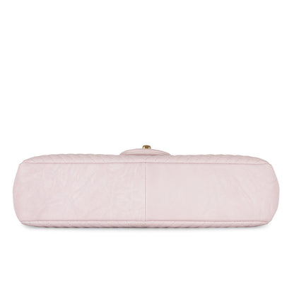 Chanel Chevron Surpique Flap Bag