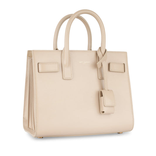 Saint Laurent Sac De Jour Beige Handbag Style 2