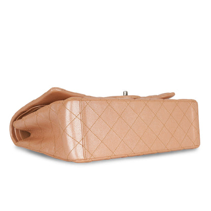 Chanel Classic Flap Caviar Tan Shoulder Bag Caviar