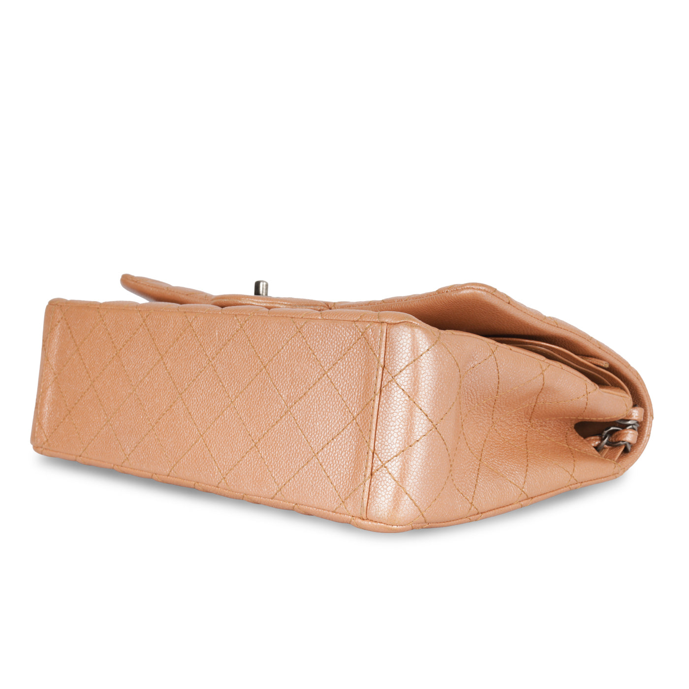 Chanel Classic Flap Caviar Tan Shoulder Bag Caviar