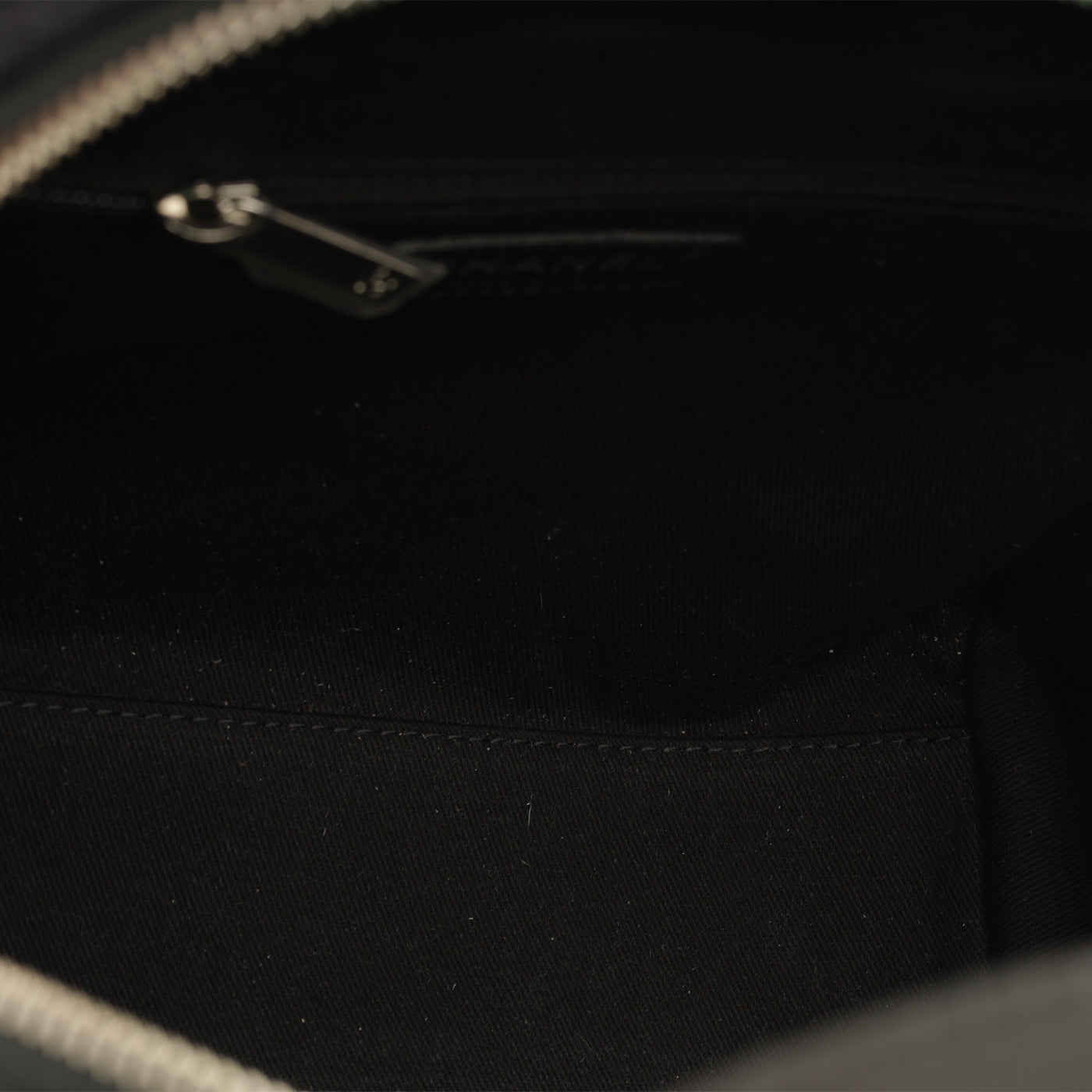 Chanel Deauville Lambskin Black Tote Bag Style 2