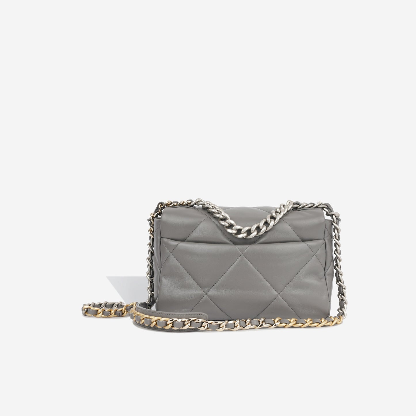 Chanel Chanel 19 Lambskin Gold Shoulder Bag Style 13