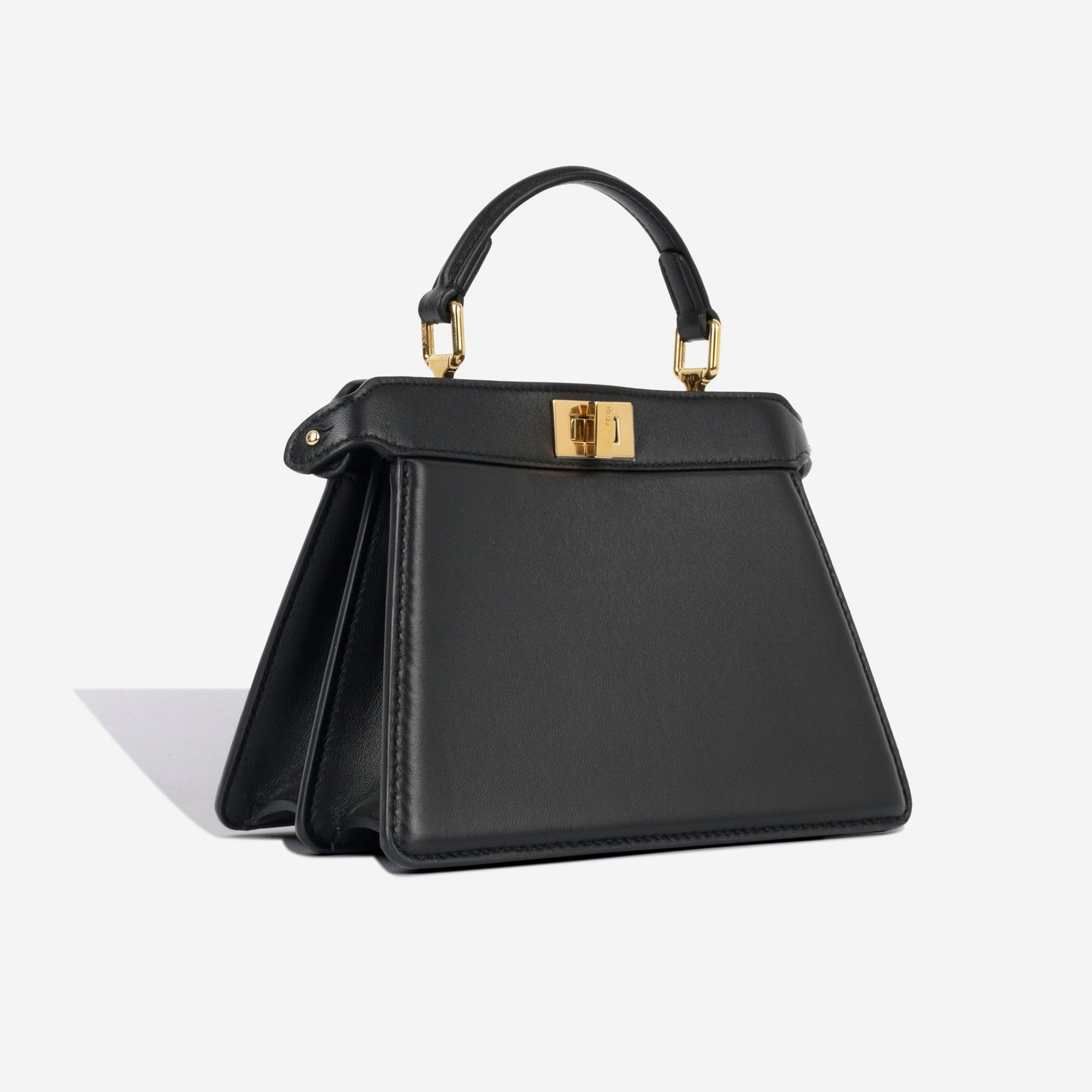 Fendi Peekaboo Leather Red Handbag Style 61