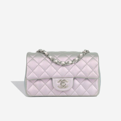 Chanel Classic Flap Lambskin Gold Shoulder Bag Style 65