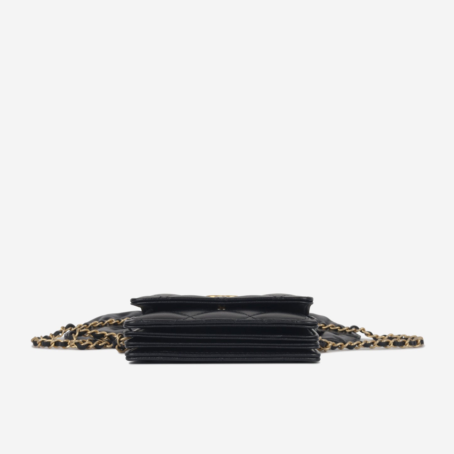 Chanel Luxury Lambskin Black Handbag Style 12