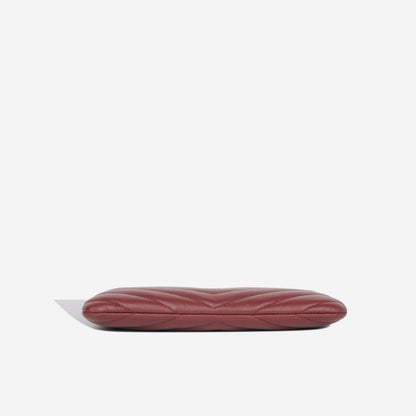 Saint Laurent College Calfskin Red Shoulder Bag Calfskin