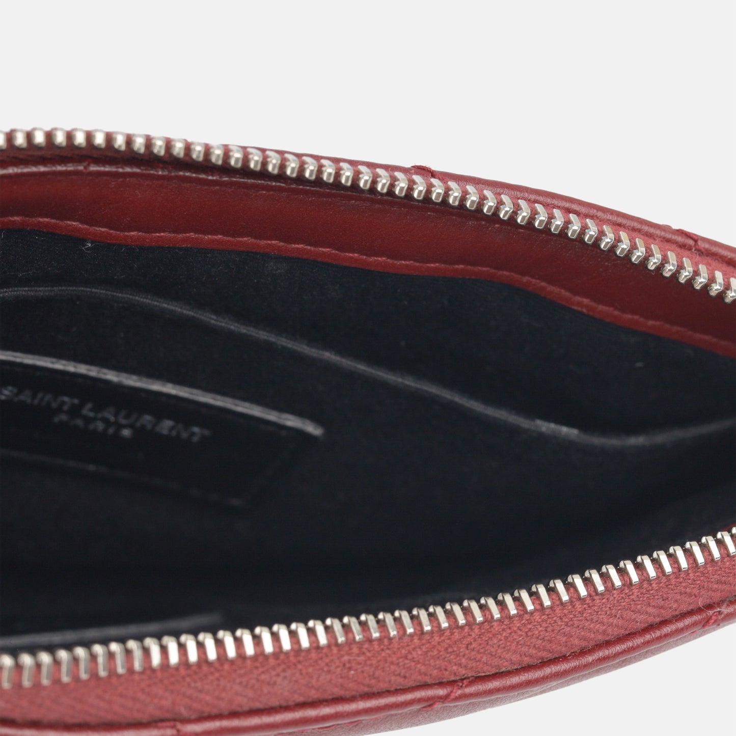 Saint Laurent College Calfskin Red Shoulder Bag