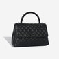 Chanel Coco Handle Caviar Black Shoulder Bag Style 2